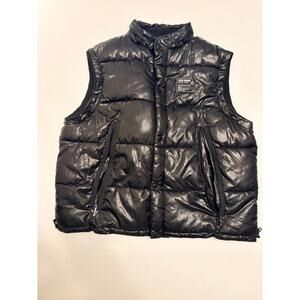 AKOO Brand Men's Black Puffer Vest (Size 3XL)